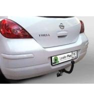 Фаркоп для Nissan Tiida (C11) (хетчбек) 2007- Лидер Плюс